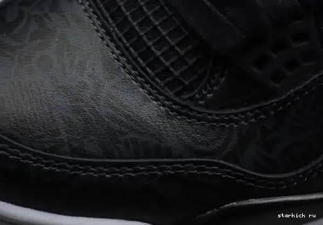 JORDAN AIR CI1184-001 RETRO BLACK CI1184-001 4 LASER 0606